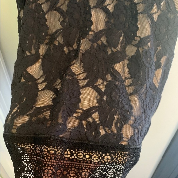 Free people black lace dress Xs - Picture 3 of 6